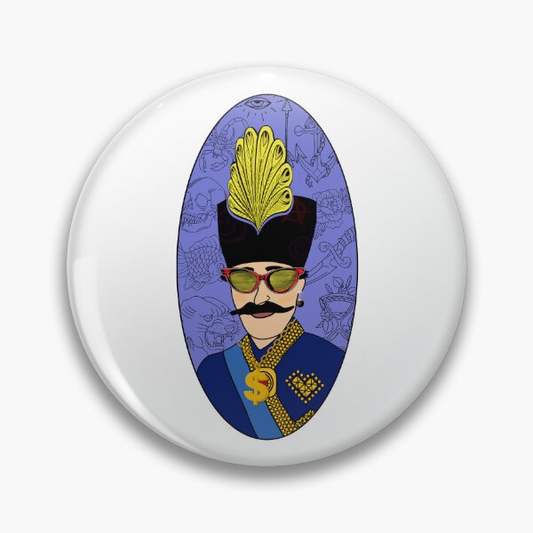 Item preview, Qajar shah thug edition - Persian (iranian) art designed and sold by Persian Pride Official.