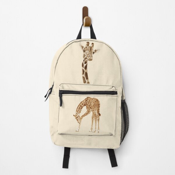 Item preview, Giraffe licking itself - brown colorized version designed and sold by SylvieG18.