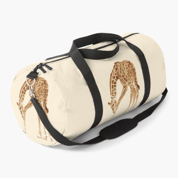 Item preview, Giraffe licking itself - brown colorized version designed and sold by SylvieG18.