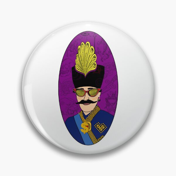 Item preview, Qajar shah thug edition - Art persan (iranian) designed and sold by Persian Pride Official.