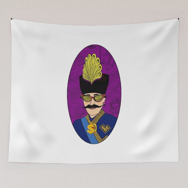 Item preview, Qajar shah thug edition - Art persan (iranian) designed and sold by Persian Pride Official.
