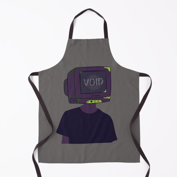 Item preview, Creepy Static Void TV Head designed and sold by seraphmars.