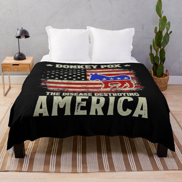 Item preview, Funny Biden Donkey Pox The Disease Destroying America designed and sold by margeretelser.