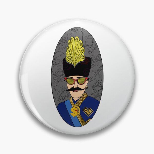 Item preview, Qajar shah thug edition - Art persan (iranian) designed and sold by Persian Pride Official.