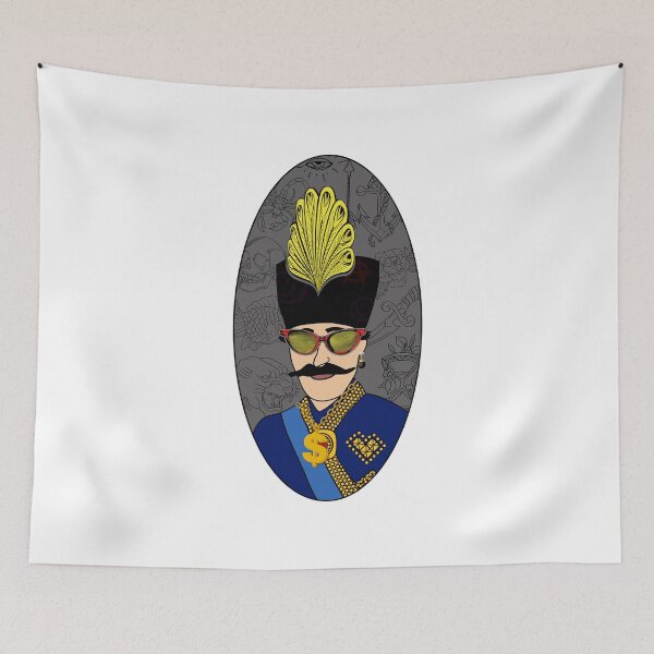 Item preview, Qajar shah thug edition - Art persan (iranian) designed and sold by Persian Pride Official.