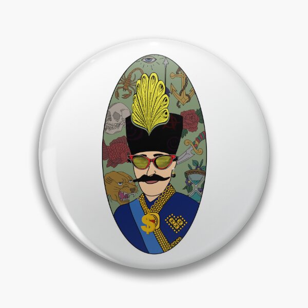 Item preview, Qajar shah thug edition - Art persan (iranian) designed and sold by Persian Pride Official.