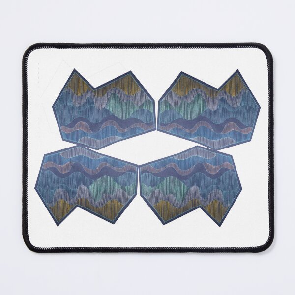 Item preview, Waves collage 3 inverse designed and sold by Pipyo Studio.