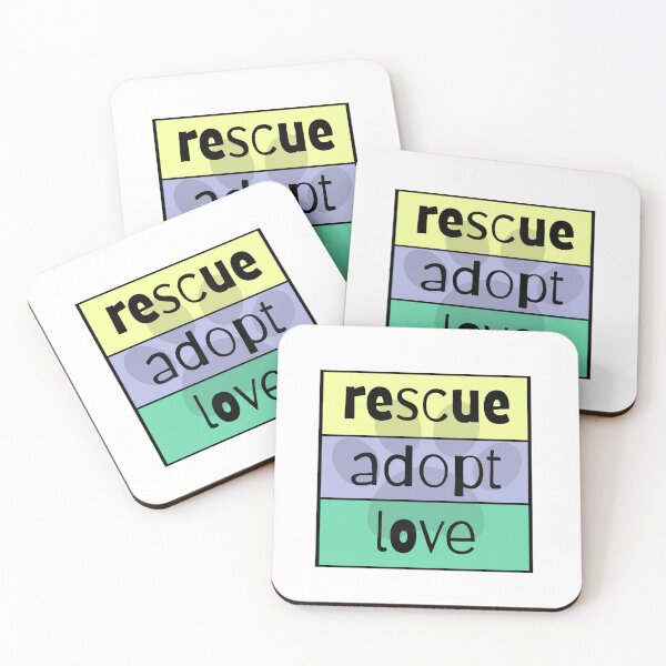 Item preview, Rescue Adopt Love designed and sold by nyah14.