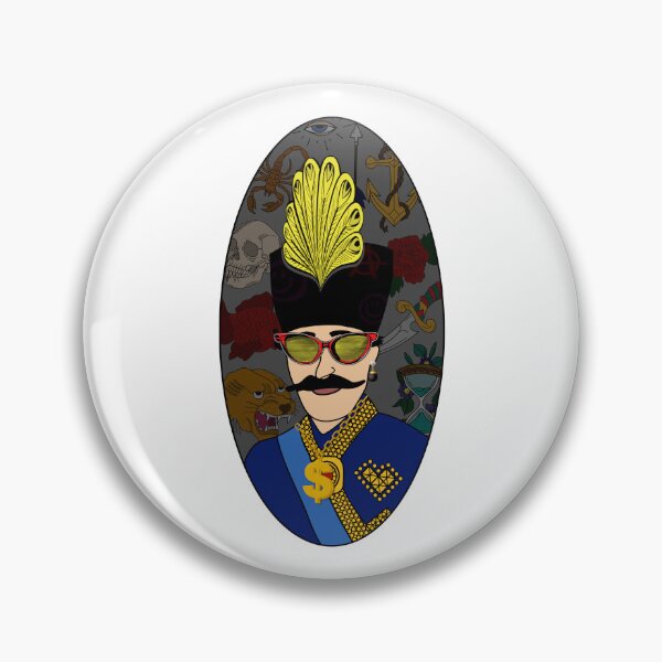 Item preview, Qajar shah thug edition - Art persan (iranian) designed and sold by Persian Pride Official.