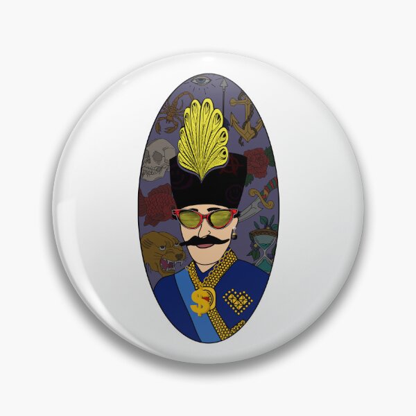 Item preview, Qajar shah thug edition - Art persan (iranian) designed and sold by Persian Pride Official.