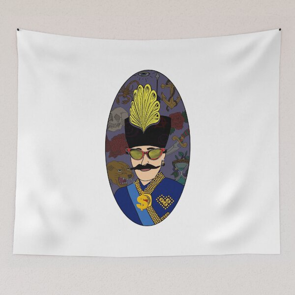 Item preview, Qajar shah thug edition - Art persan (iranian) designed and sold by Persian Pride Official.