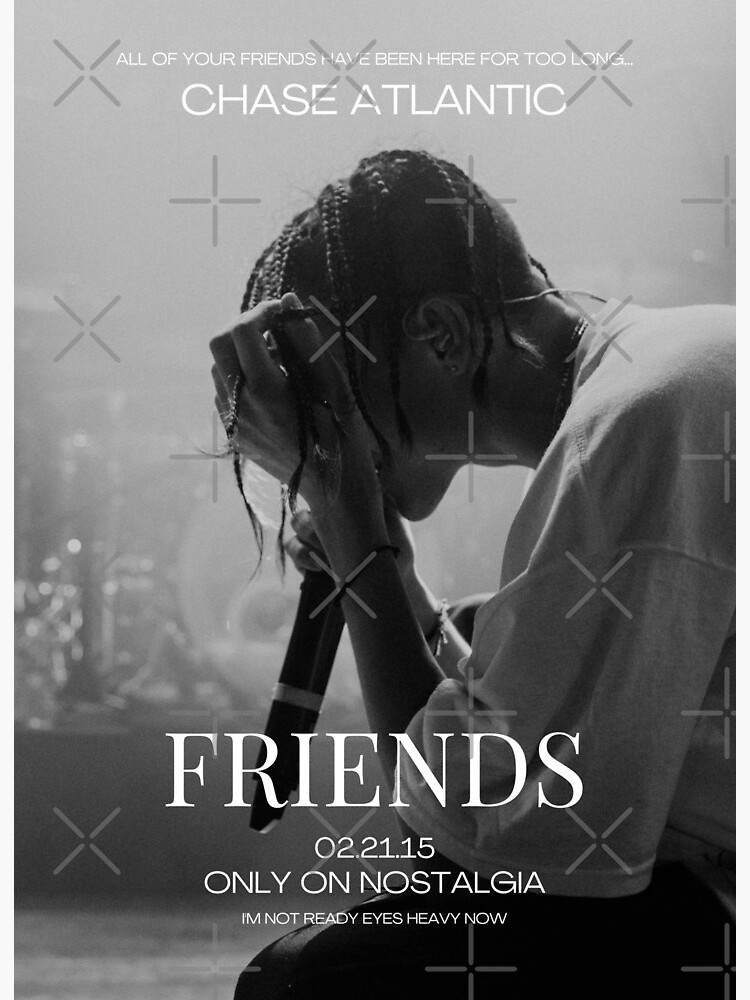 Chase Atlantic friends Art Board Print for Sale by astroavaa
