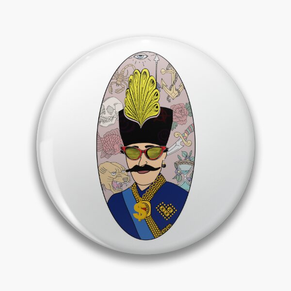 Item preview, Qajar shah thug edition - Art persan (iranian) designed and sold by Persian Pride Official.