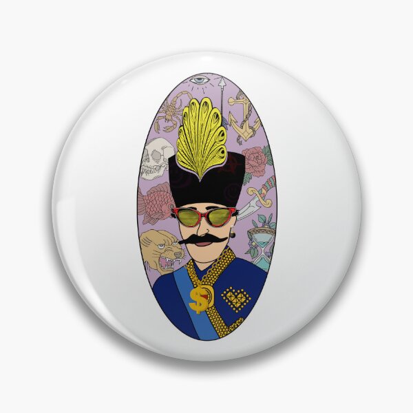 Item preview, Qajar shah thug edition - Art persan (iranian) designed and sold by Persian Pride Official.