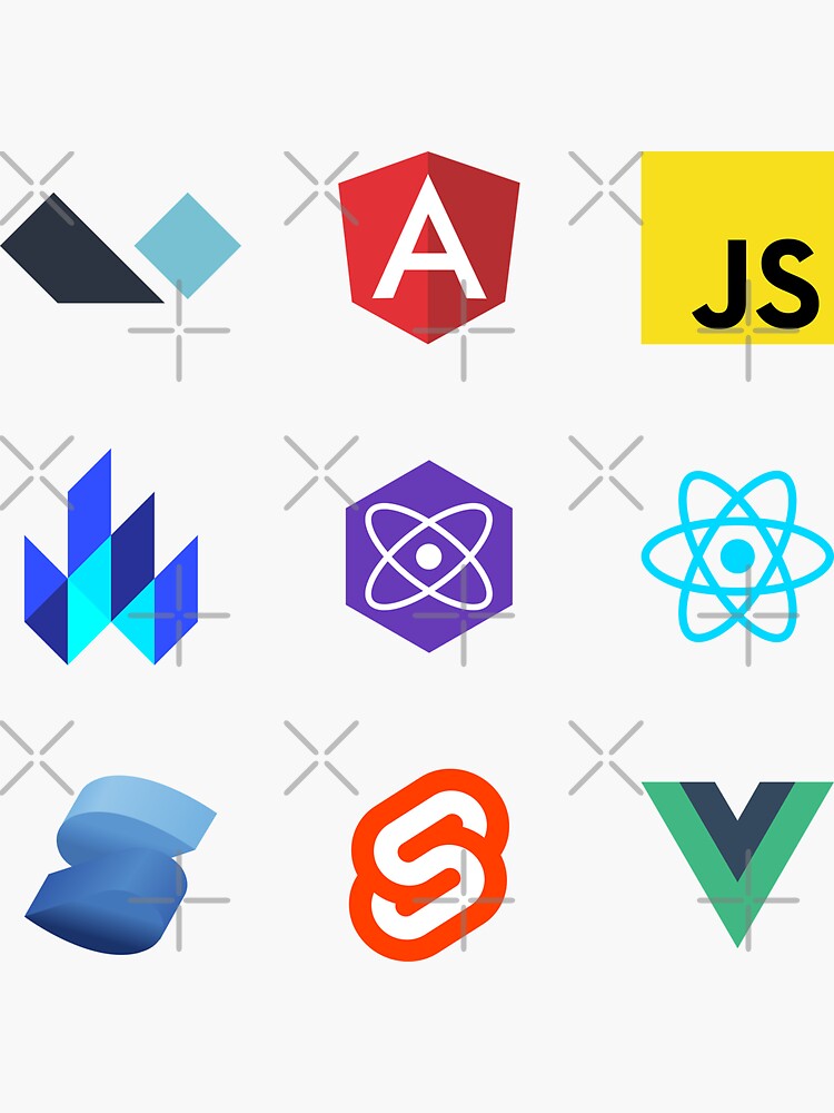 Alpine.js, Angular, JavaScript, Lit, Preact, React, Solid, Svelte, Vue ...