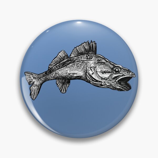 Item preview, Black and White Walleye designed and sold by CampK80.