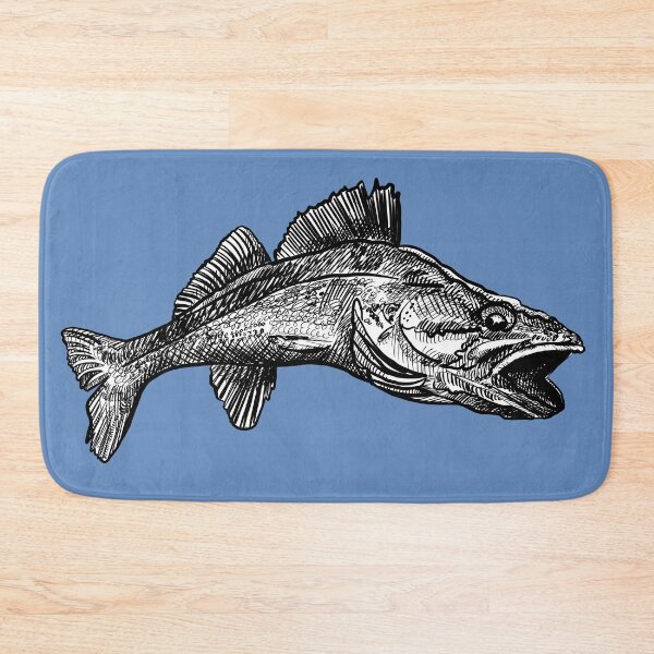 Item preview, Black and White Walleye designed and sold by CampK80.