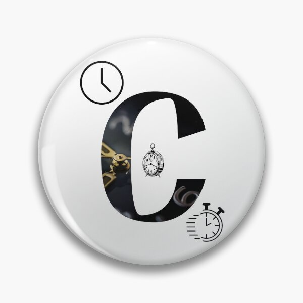 Item preview, Letter C Graffiti ( clock ) designed and sold by UNIX-G.