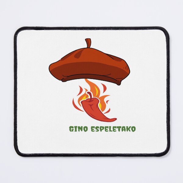 Item preview, Flaming pepper and its Basque beret designed and sold by Gino64.