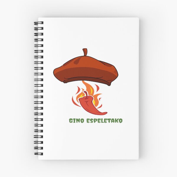 Item preview, Flaming pepper and its Basque beret designed and sold by Gino64.