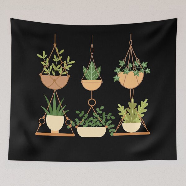 Item preview, Hanging Plants designed and sold by CreativeLevelUp.
