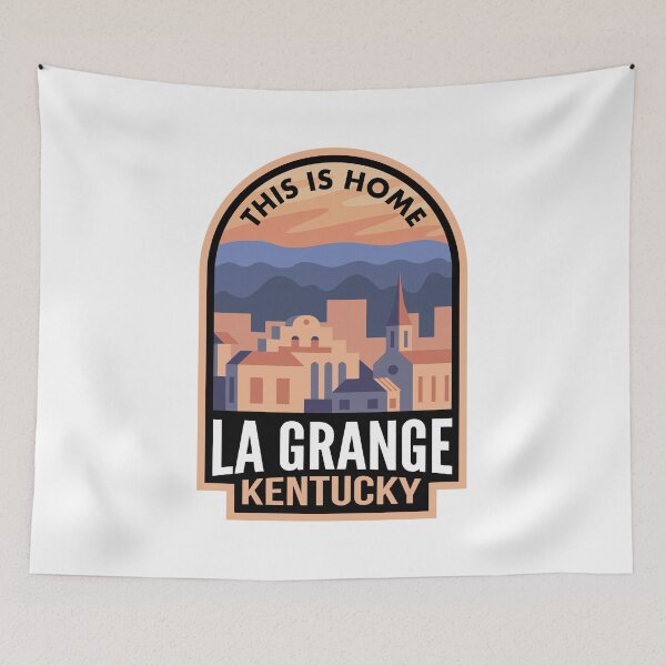 Aperçu de l'œuvre Downtown La Grange Kentucky This is Home créée et vendue par HalpinDesign.