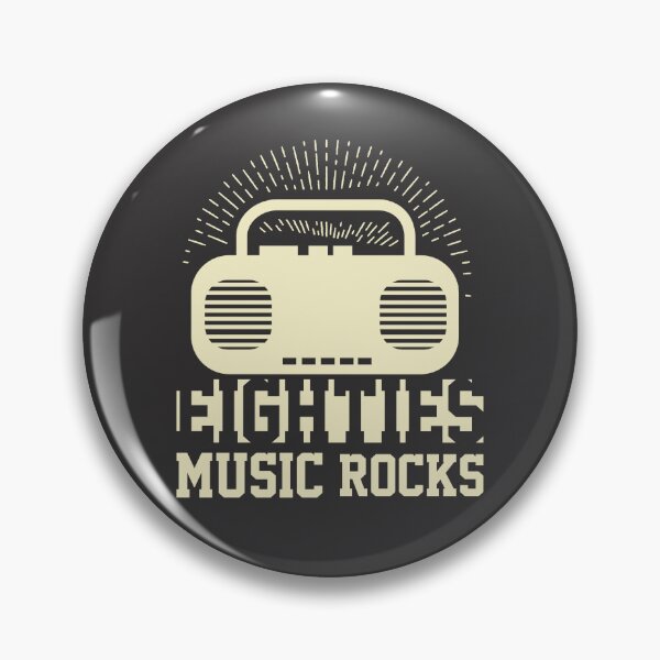 Artikelvorschau, Eighties Music Rocks - Retro 80er Kassettenrecorder entworfen und verkauft von S Cube Design.