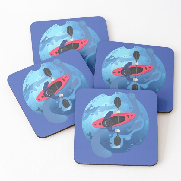 Item preview, Kayaking, Men Women Kayak Gifts , Canoe, Paddle designed and sold by Mossysplashart.