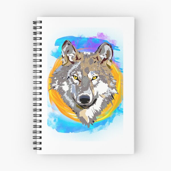 Item preview, Wolf with Moon designed and sold by speakupandshine.