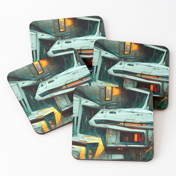 Item preview, A retrofuturistic settlement designed and sold by ReverieTown.