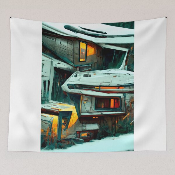 Item preview, A retrofuturistic settlement designed and sold by ReverieTown.