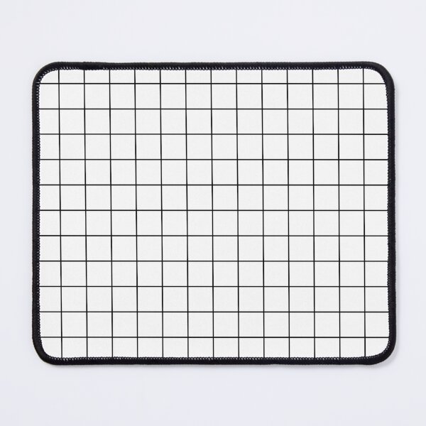 Item preview, White and Black Grid Pattern designed and sold by Arianna Khalil.