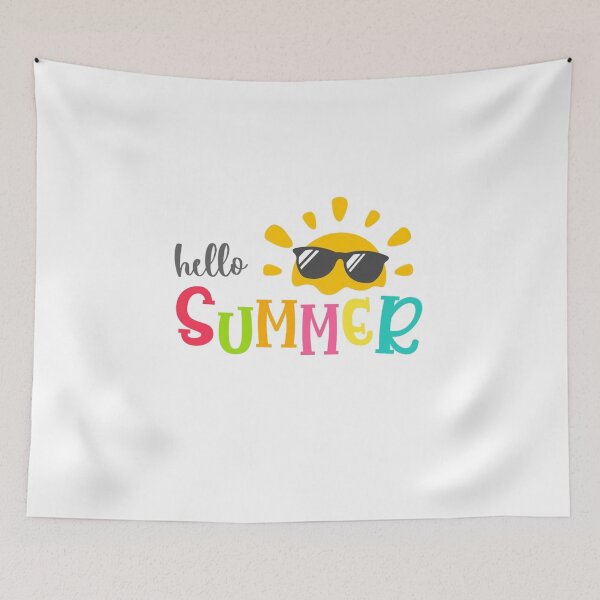 Item preview, Hello Summer Sunshine  designed and sold by DOKU_TEAM SHIRT.