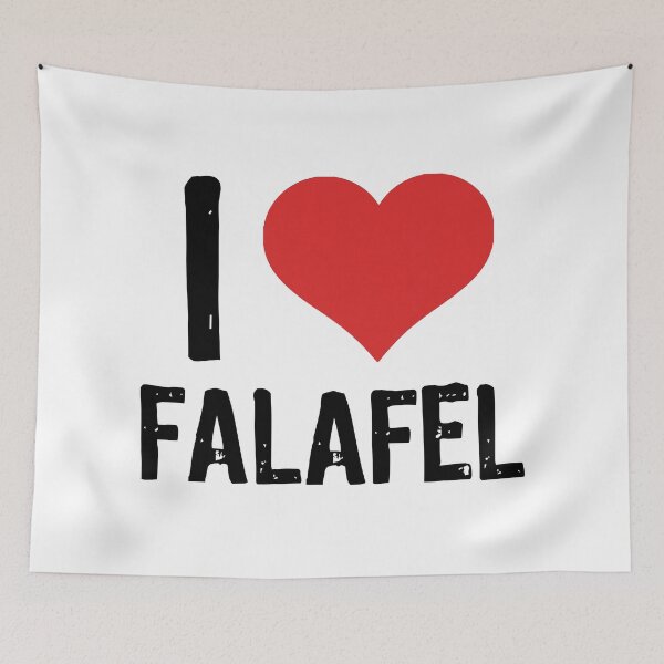 Item preview, I Love Falafel designed and sold by The "I Love Everything" Shop.