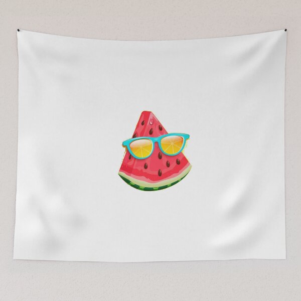 Item preview, Hello Summer watermelon with sunglasses designed and sold by DOKU_TEAM SHIRT.