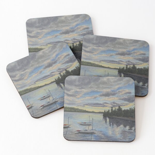 Item preview, Lake at Sunset designed and sold by LoveJingle.