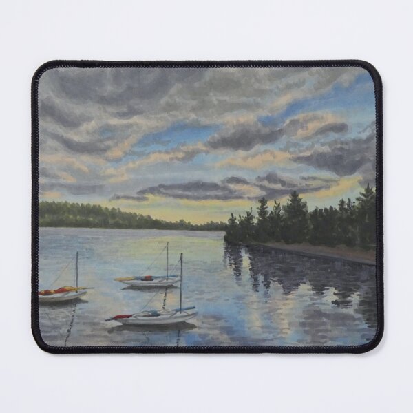 Item preview, Lake at Sunset designed and sold by LoveJingle.