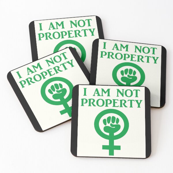 Item preview, Equal Rights for Women I Am Not Property designed and sold by Relics Of The Day.