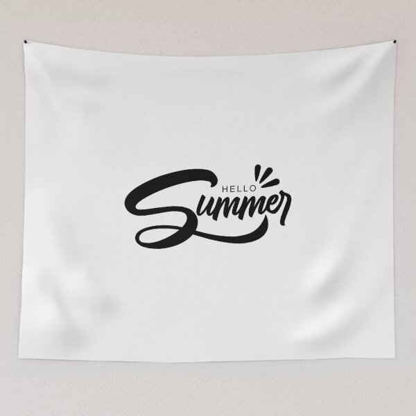 Item preview, Hello Summer Cool Blach design designed and sold by DOKU_TEAM SHIRT.