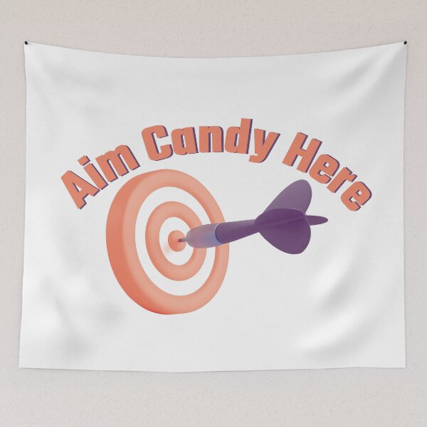 Item preview, Aim Candy Here Target Throw Halloween Trick or Treat designed and sold by Med ing.