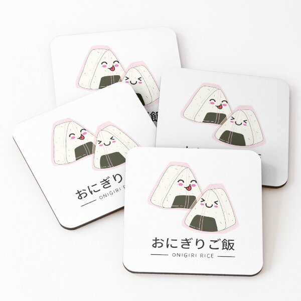 Item preview, Kawaii Onigiri Japanese Rice Balls designed and sold by bsrishika.