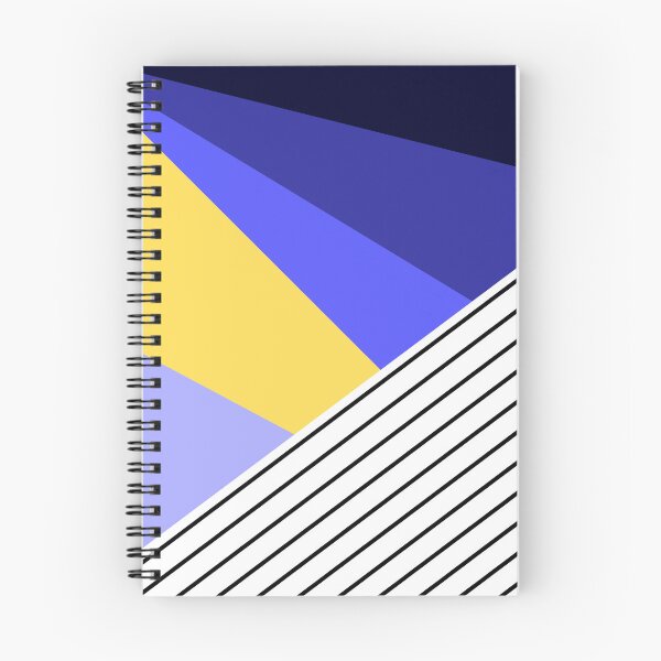 Item preview, Blue Geometric Pattern with Stripes designed and sold by Arianna Khalil.