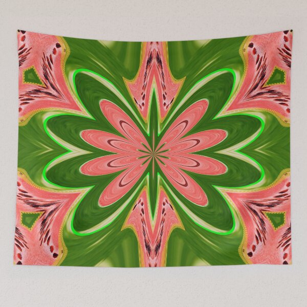 Item preview,  ABSTRACT PAINTING WATERMELON GEOMETRIC ART FANTASY. designed and sold by Ralek.