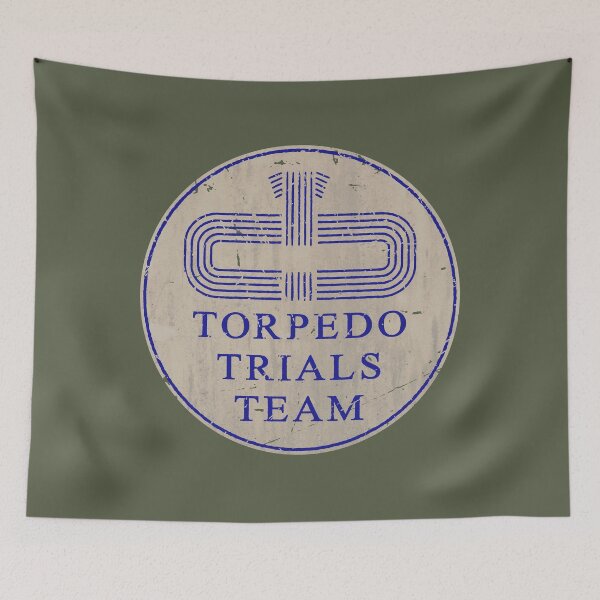 Item preview, Torpedo Trials Team Vintage Badge designed and sold by Royal-Elite.