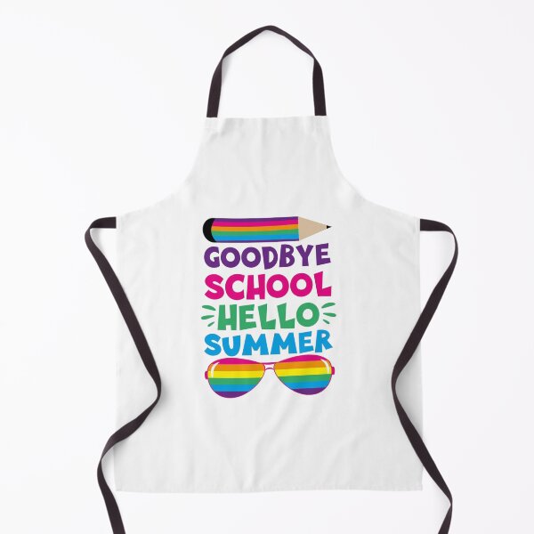 Item preview, GOODBYE SCHOOL Hello Summer designed and sold by DOKU_TEAM SHIRT.