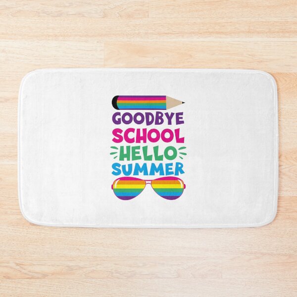Item preview, GOODBYE SCHOOL Hello Summer designed and sold by DOKU_TEAM SHIRT.