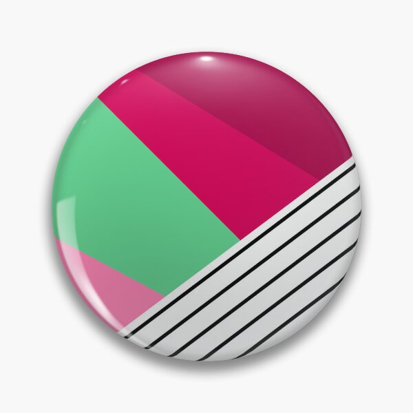 Artikelvorschau, Pink Geometric Pattern with Stripes entworfen und verkauft von Arianna Khalil.