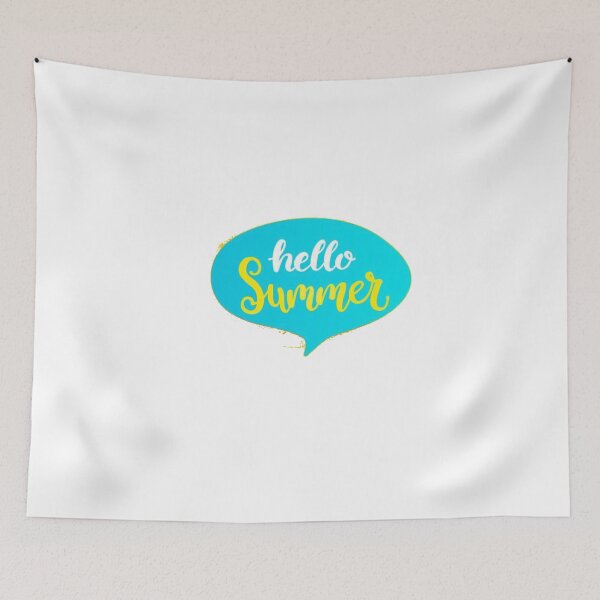 Item preview, Hello Summer White designed and sold by DOKU_TEAM SHIRT.