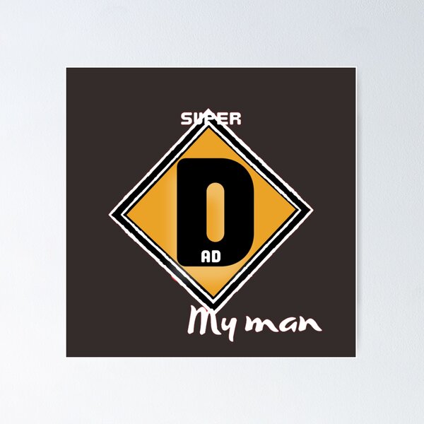 Item preview, Superdad design designed and sold by Xodin.