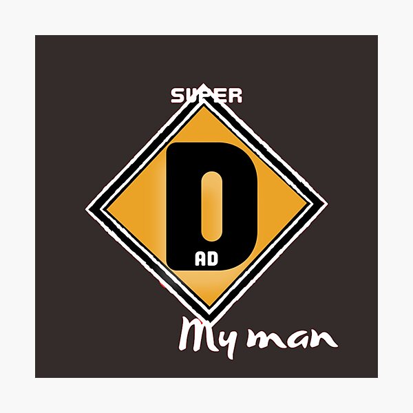Item preview, Superdad design designed and sold by Xodin.